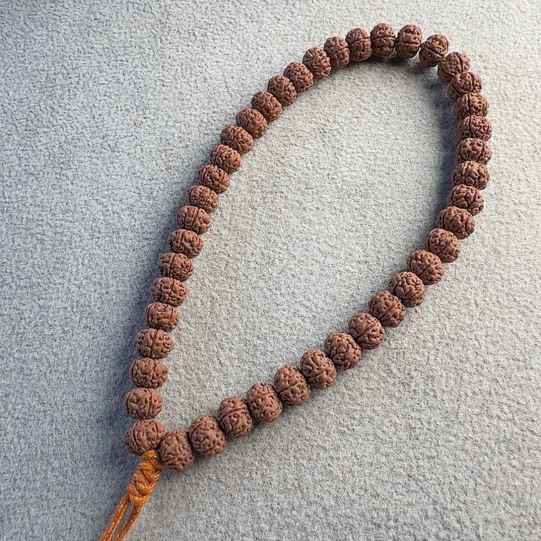 金刚菩提吊坠头货老树王8.1孔边丝黄