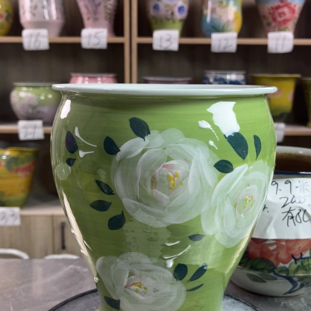 景德镇陶瓷花盆花盆