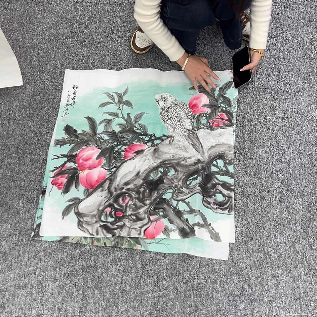 国画纯手绘字画作品欣赏