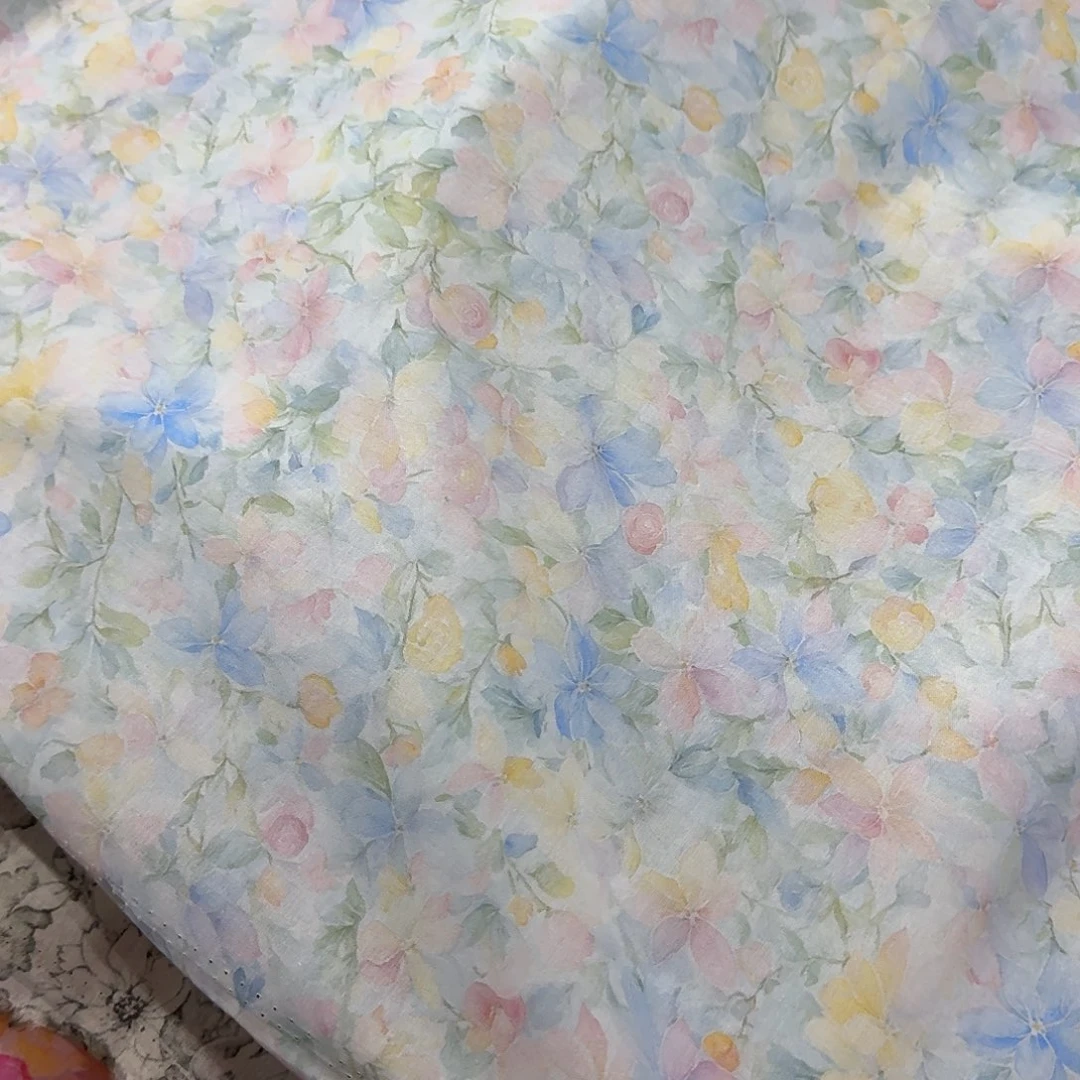 纯棉60支巴厘纱1米价X1.4米宽D