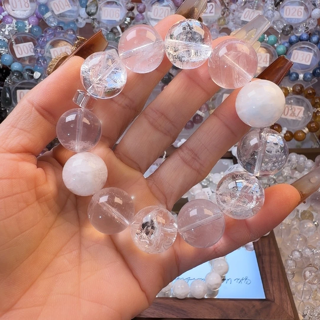 合金水晶手链白水