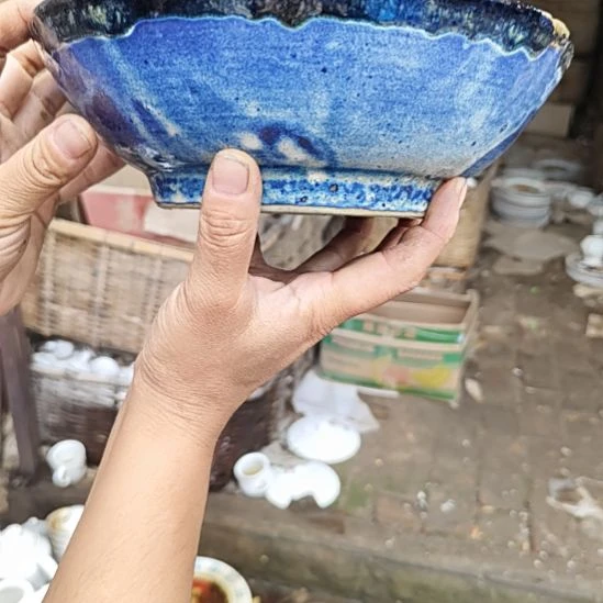 库存微瑕窑变碗一个