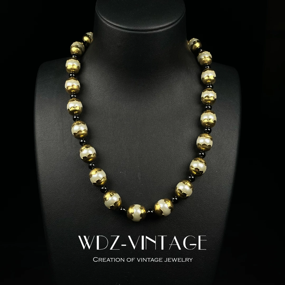 铜合金耳饰 泉涌-中古vintage首饰饰品项链耳饰复古轻奢小众