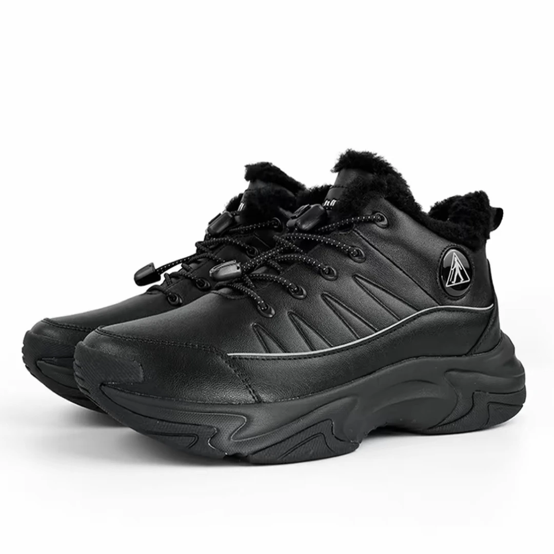 （25年新款）足力健老人鞋男士冬季加厚保暖鞋