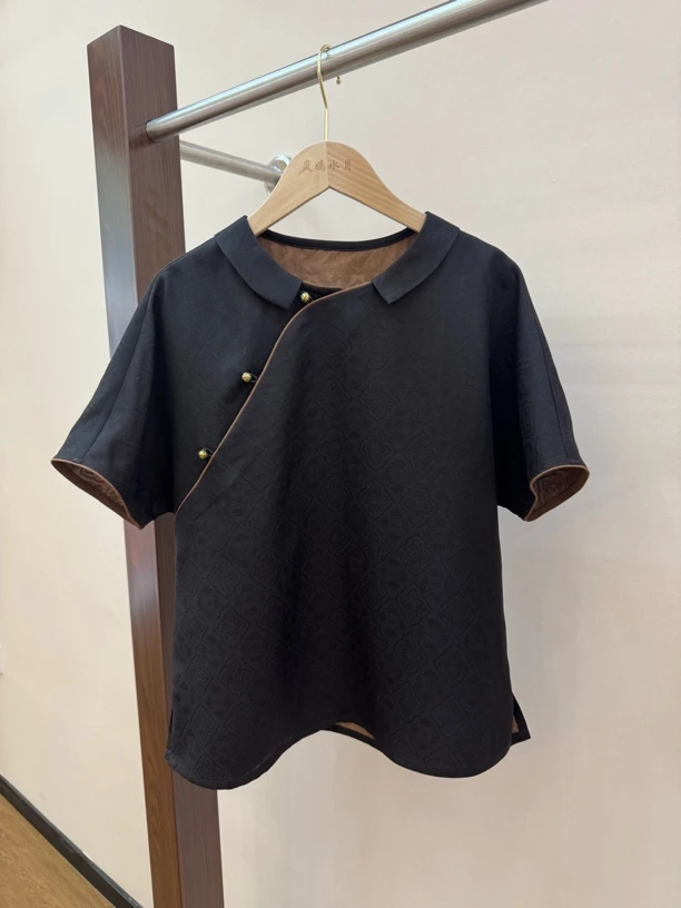 四合如意花萝香云纱套装