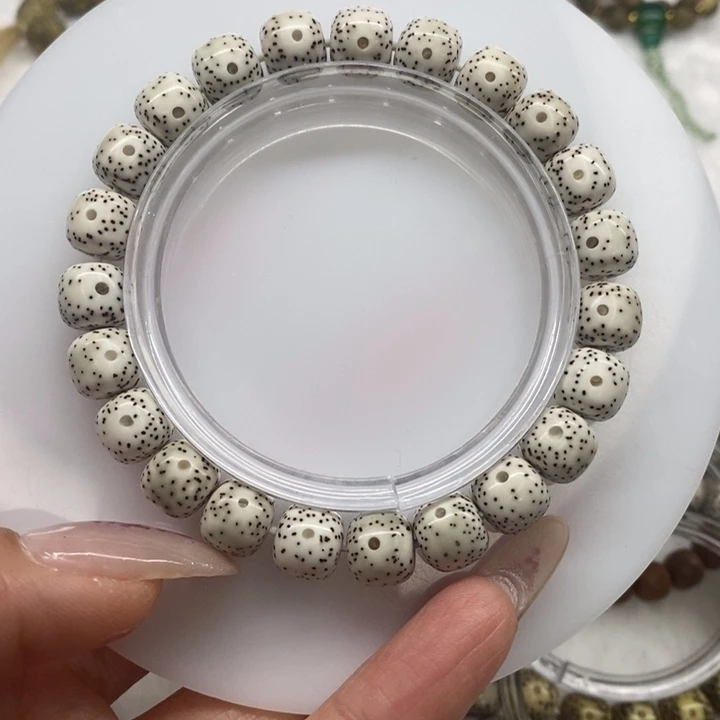 手串星月菩提10原白