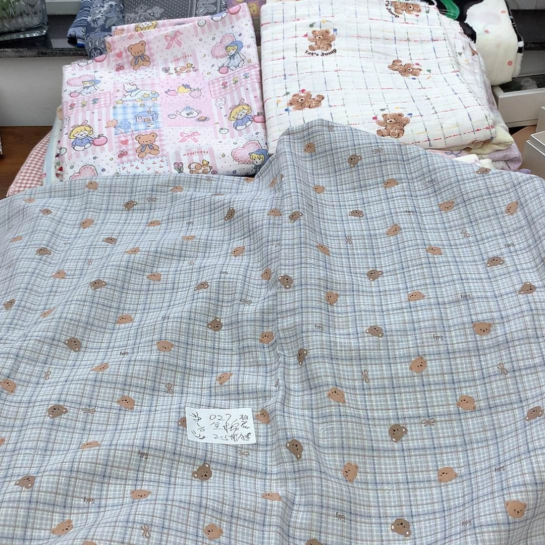 027全棉2.5米宽双层纱A类