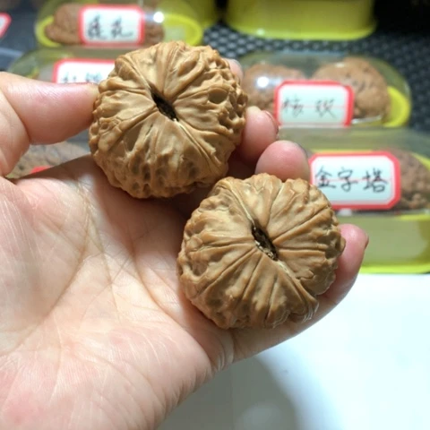 吊坠文玩核桃货头精配大团圆