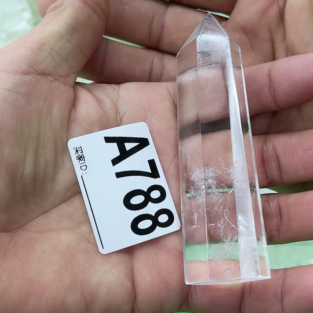 水晶天然水晶有棉有裂完美主义者谨慎下单未镶嵌快**光