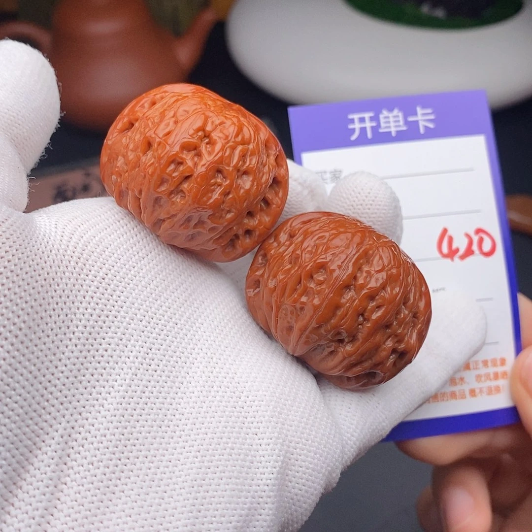 文玩核桃把件40铁锤420