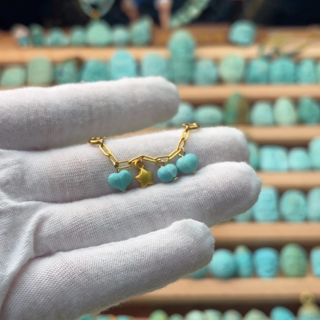 绿松石未镶嵌配饰