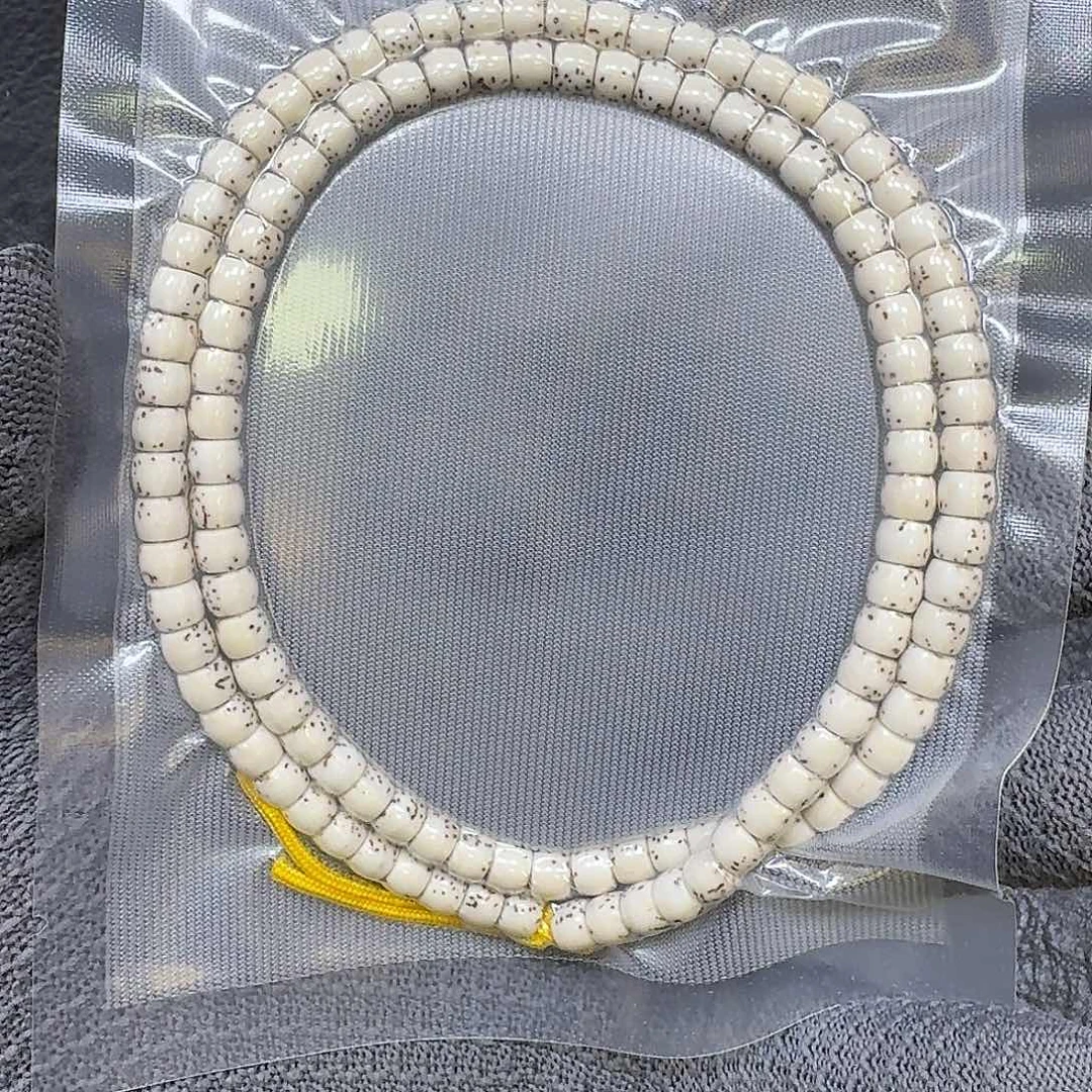 手串星月菩提6*5原生态大留白直切