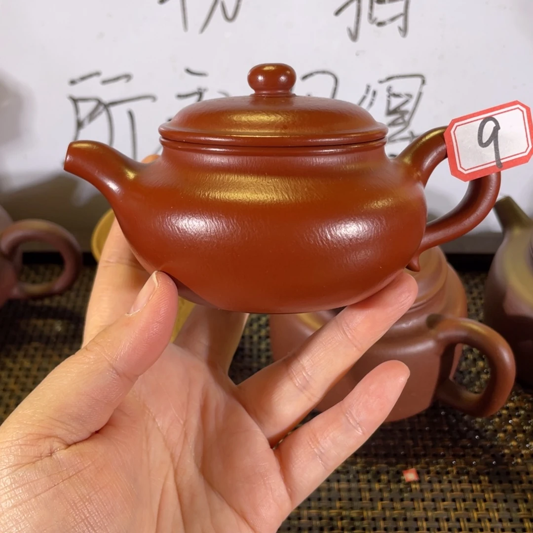 茶壶紫砂仿古微瑕全手