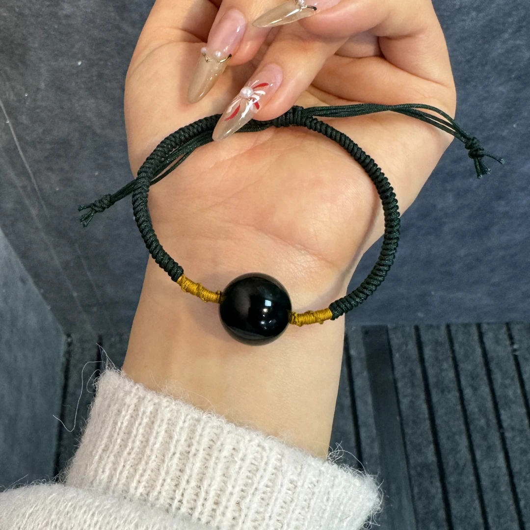 和田玉转转珠手链