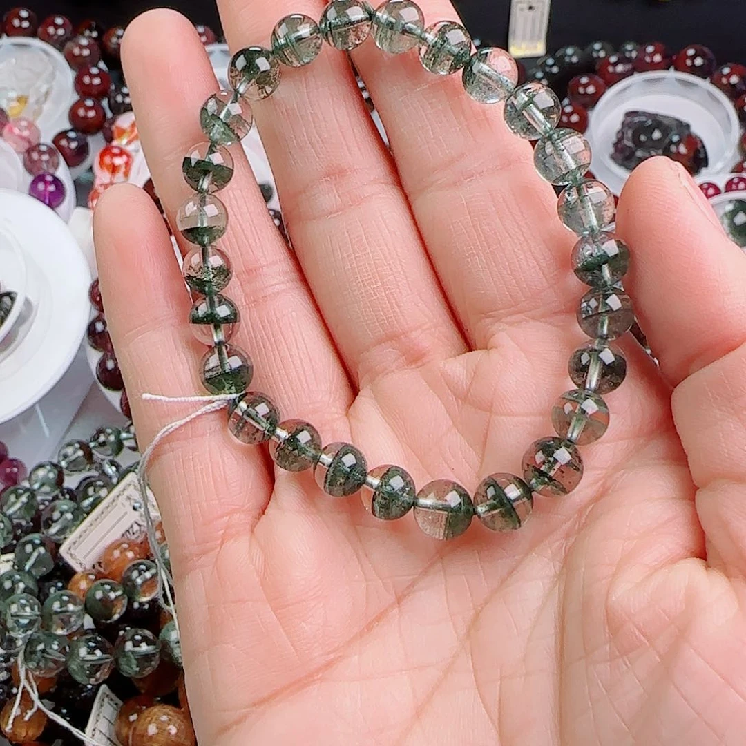 水晶手链未镶嵌绿幽灵