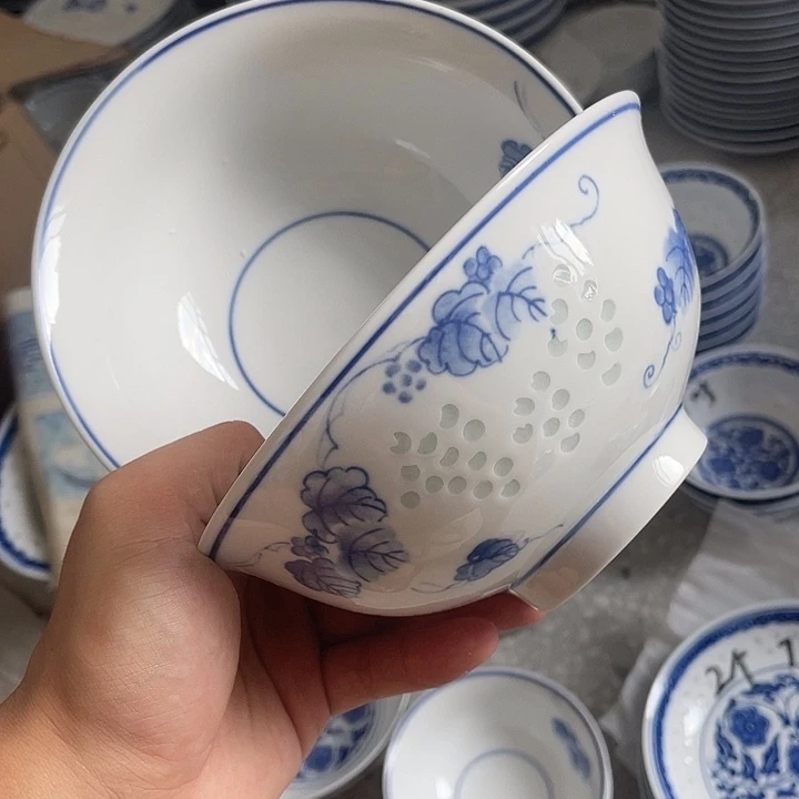 碗景德镇高温细白瓷餐具
