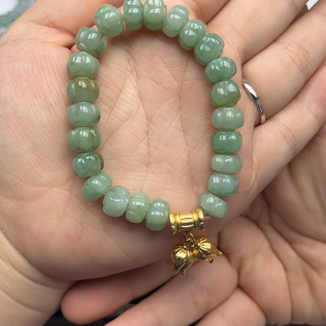 翡翠未镶嵌手链翡翠