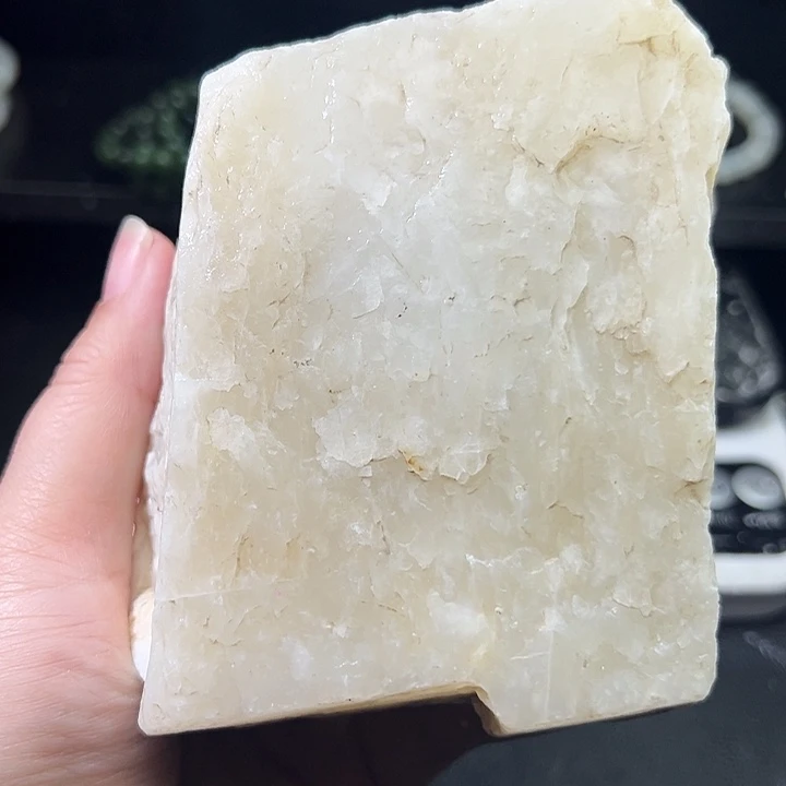 和田玉（糖玉）未镶嵌车挂