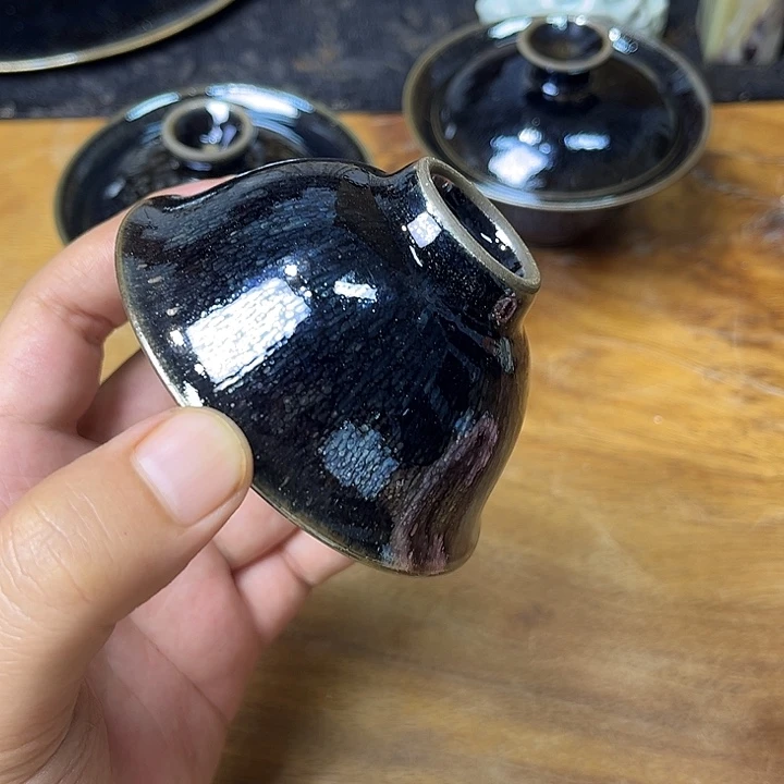 茶盏白丁瓷坊油滴