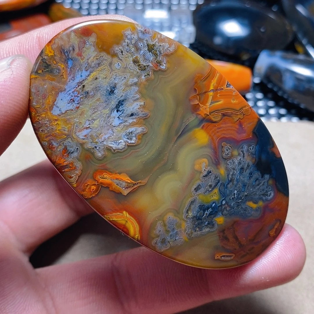 玛瑙/玉髓颈饰未镶嵌L**Y