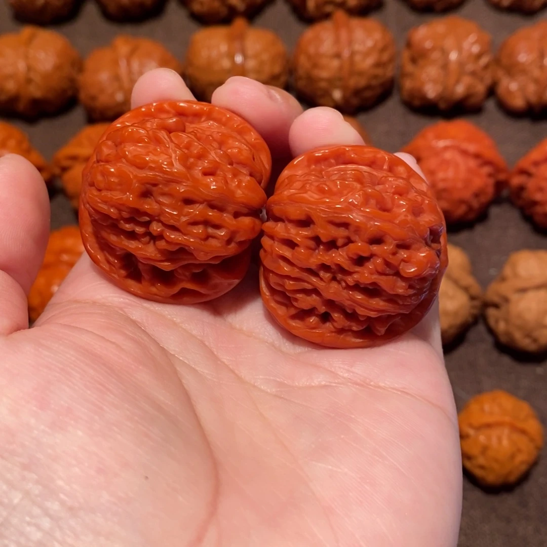 文玩核桃吊坠37四座楼0596