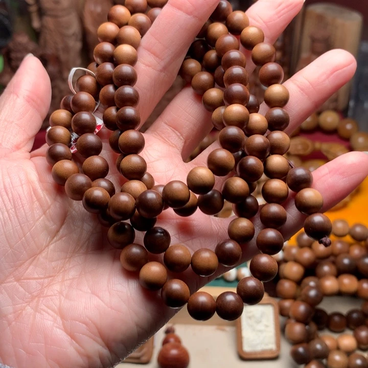 檀香木手串/手链老山檀0.8檀香王沉水