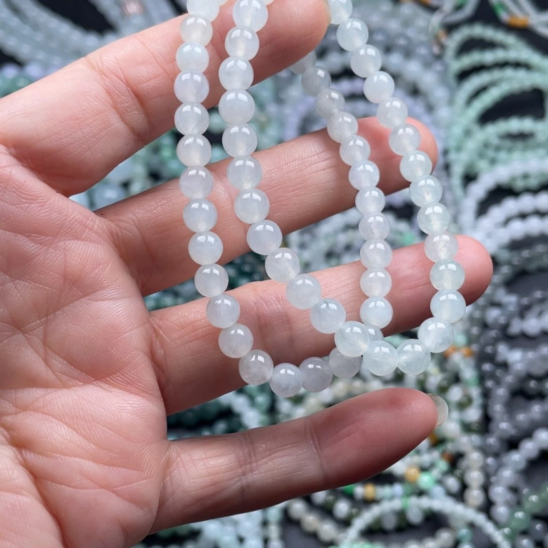 未镶嵌手链翡翠手串