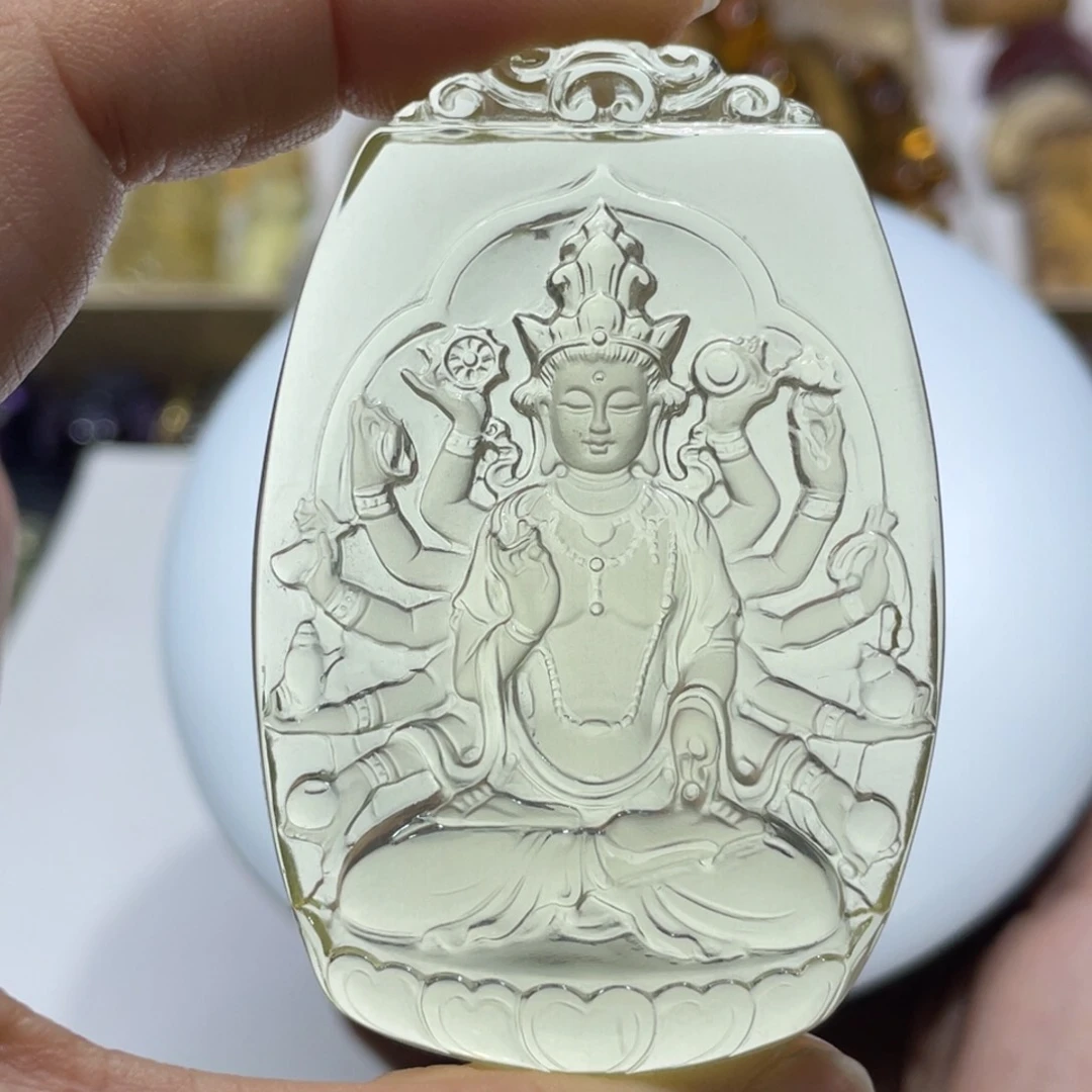 水晶颈饰未镶嵌定制