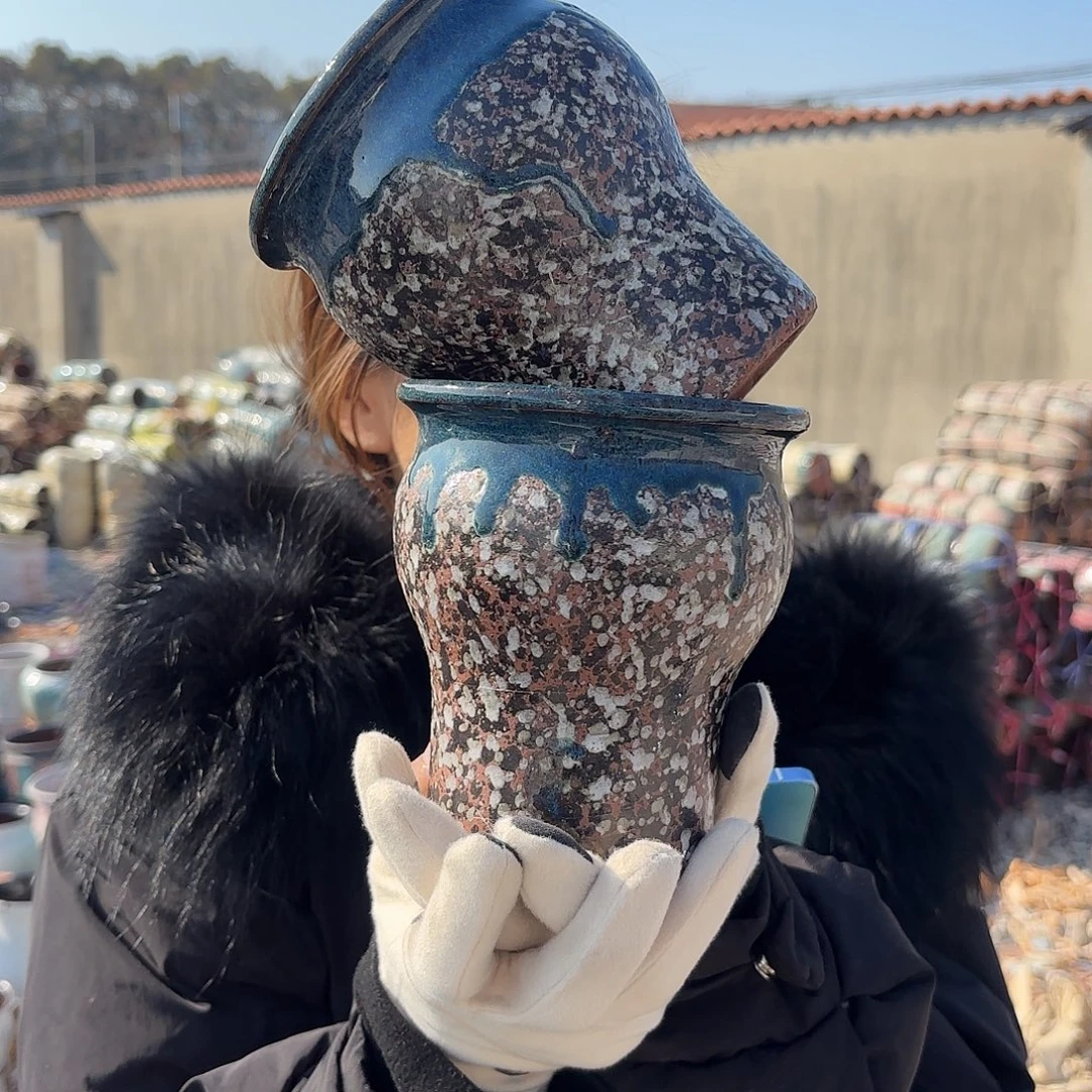 口12高14两个鎏金