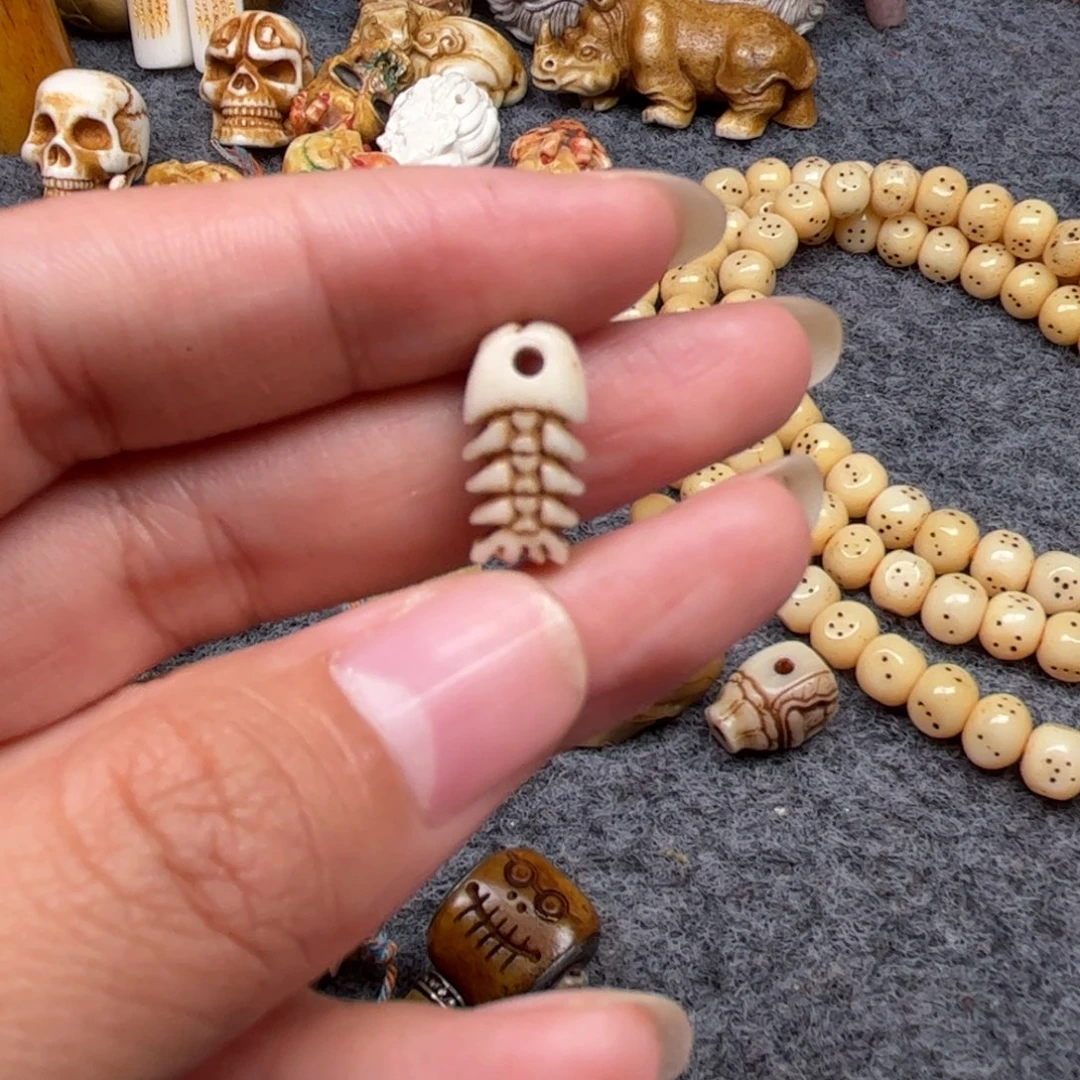 手串/手链鹿骨人工养殖驼骨59