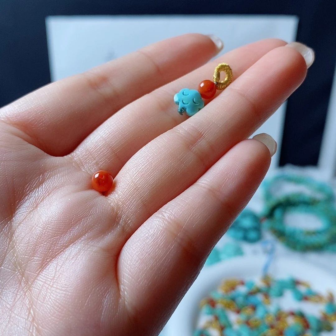 南红玛瑙颈饰未镶嵌慧