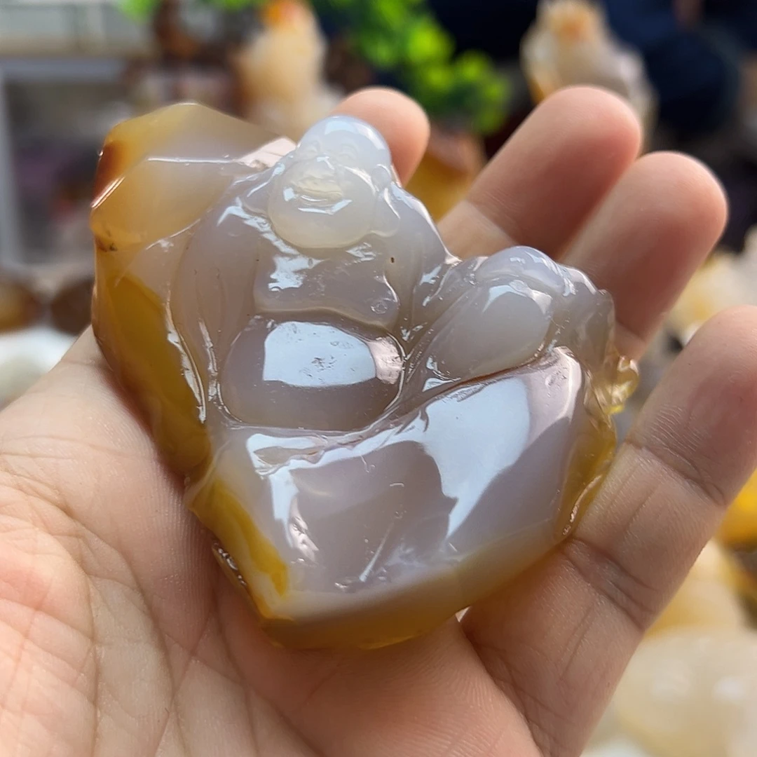 玛瑙/玉髓合金颈饰