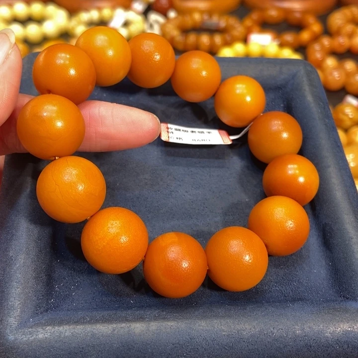 蜜蜡手链未镶嵌蜜蜡