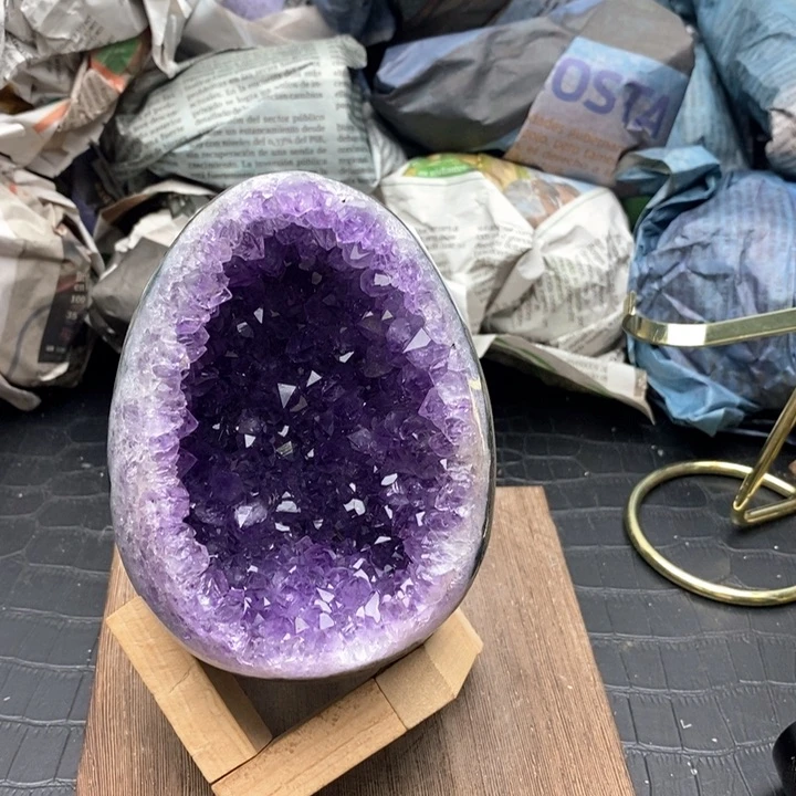 紫晶龙蛋562未镶嵌周*?