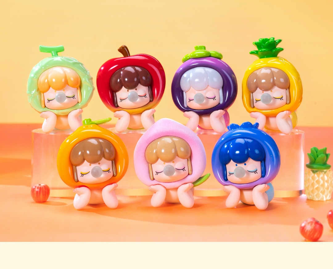 【咪发嗦拆盒】Nanci水果系列盲盒可爱公仔桌面摆件潮玩礼物