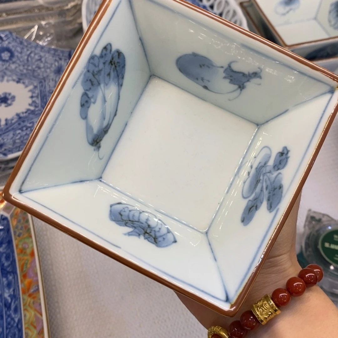 碟10 厘米 小杨瓷器陶瓷陶瓷