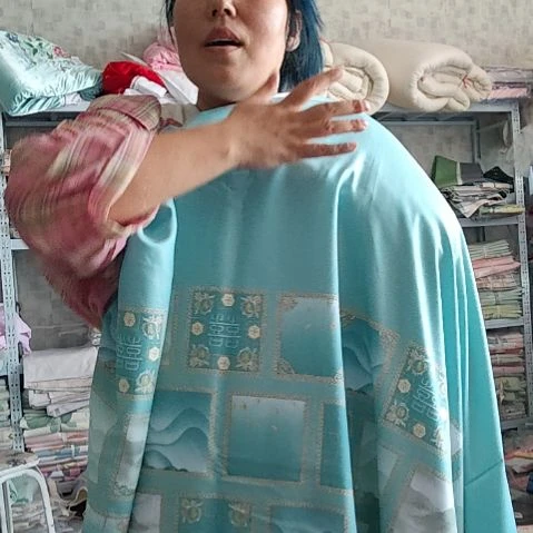 棉棉红棉高端大布头尺寸4m。