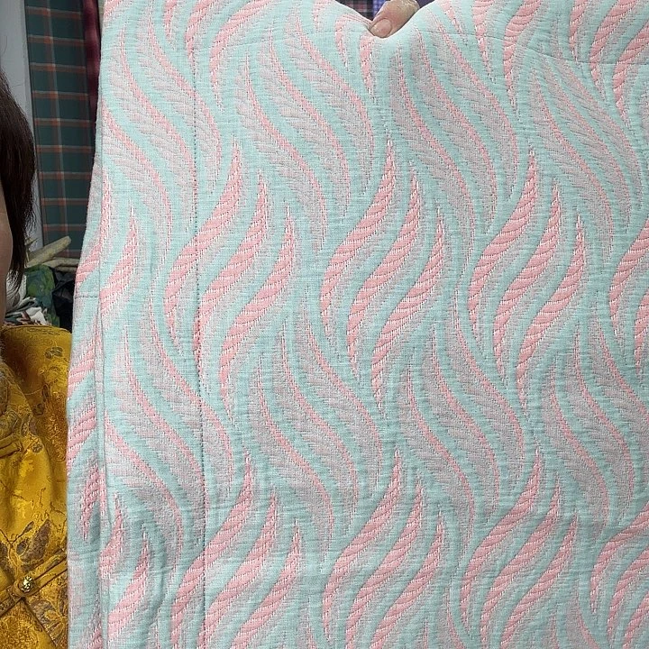 棉多层沙上善若水粉枕套