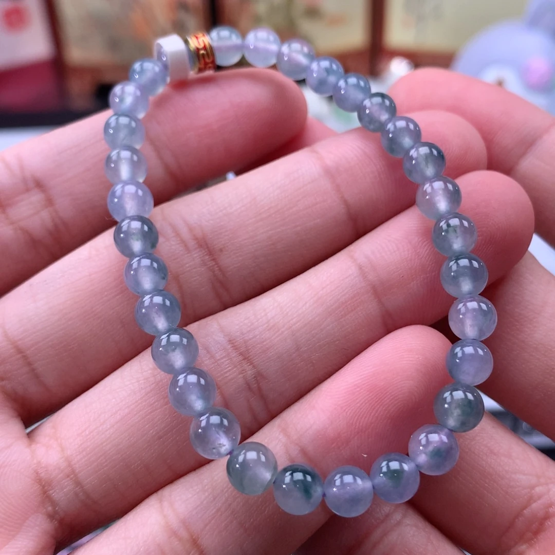 翡翠未镶嵌手链卡6