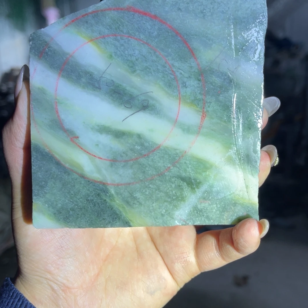 紫***兰独山玉未镶嵌手镯定制手镯