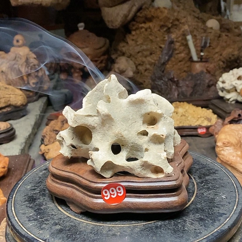 【闪购商品】999号天然太湖石香炉