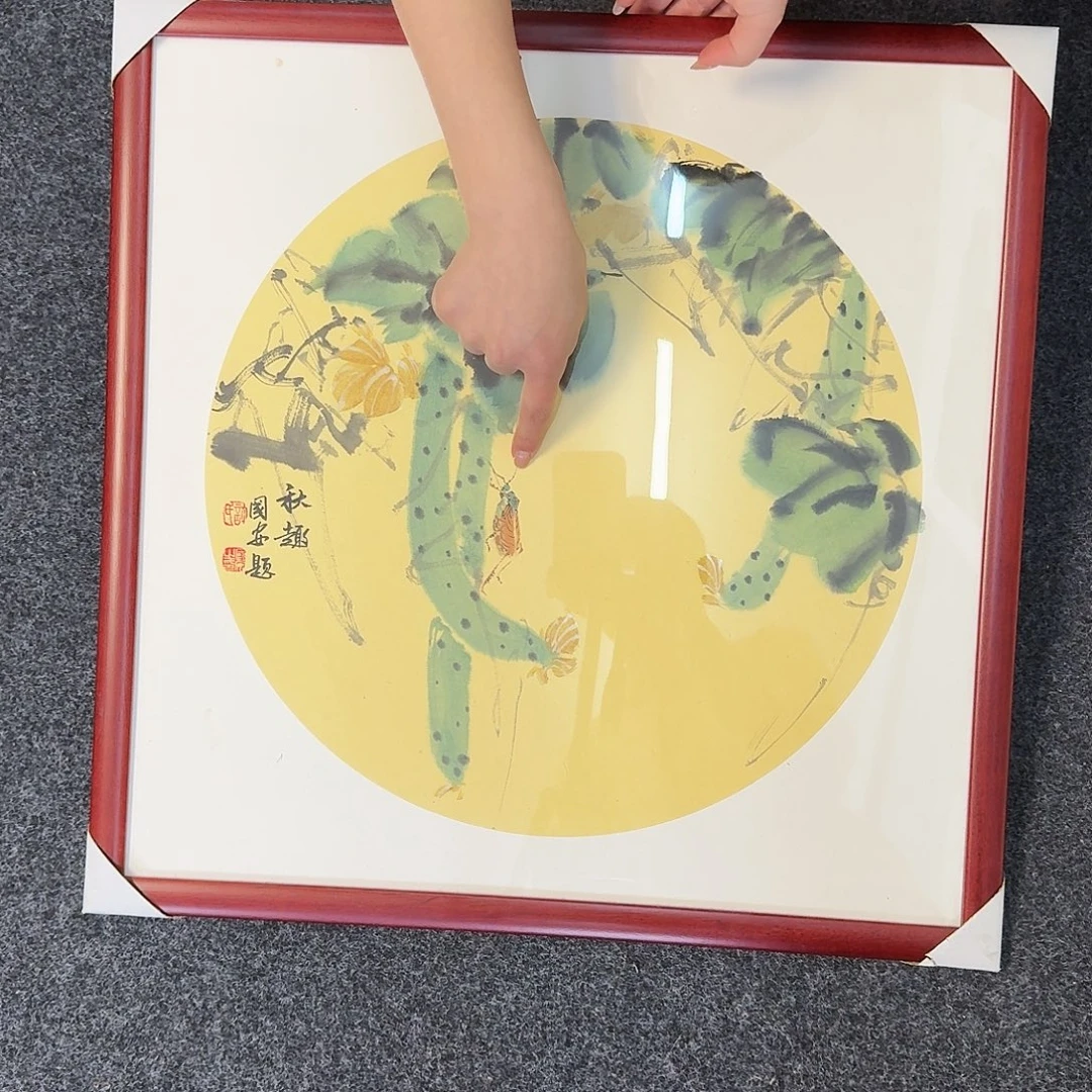 纯手绘国画作品好看