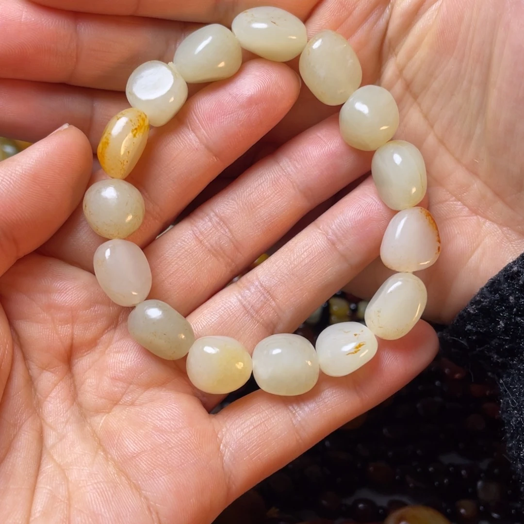 和田玉手链未镶嵌