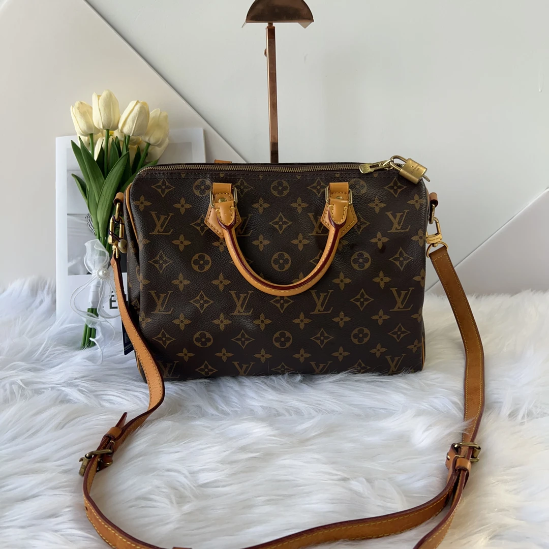 95新 LouisVuitton/路易威登 路易威登 百搭款老花sp30肩带款