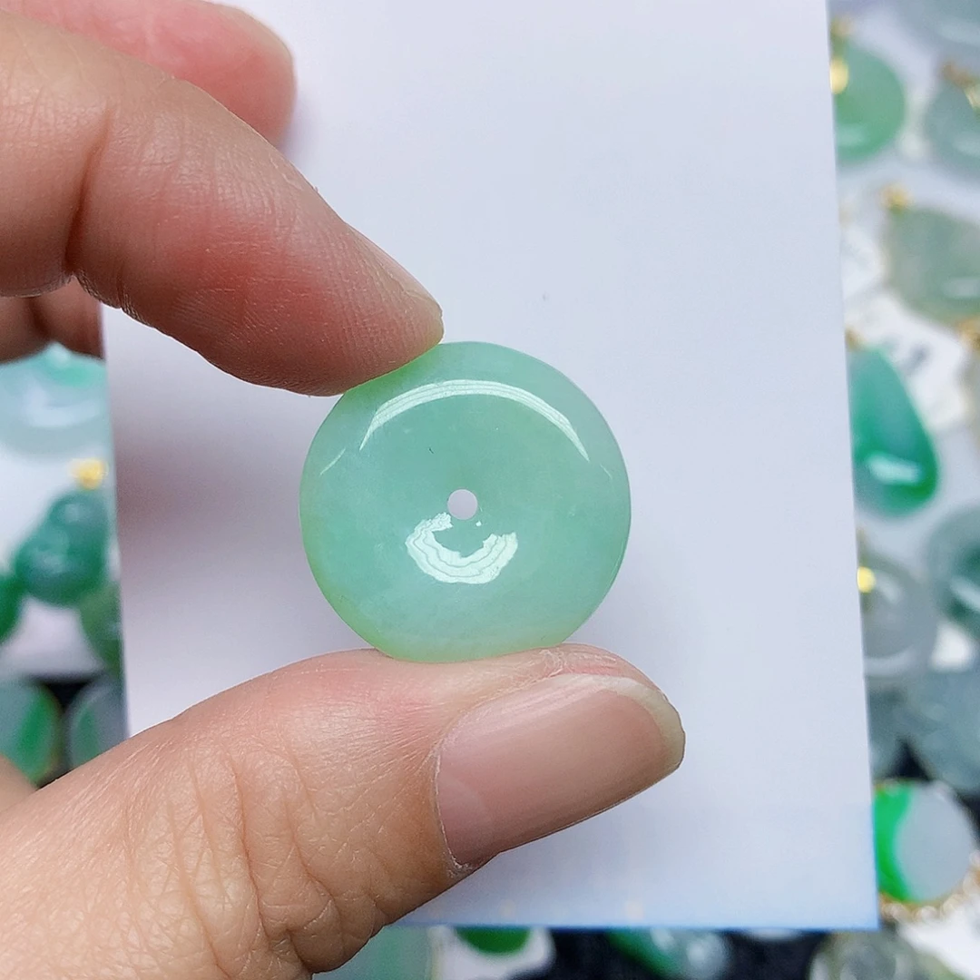 翡翠未镶嵌颈饰346688