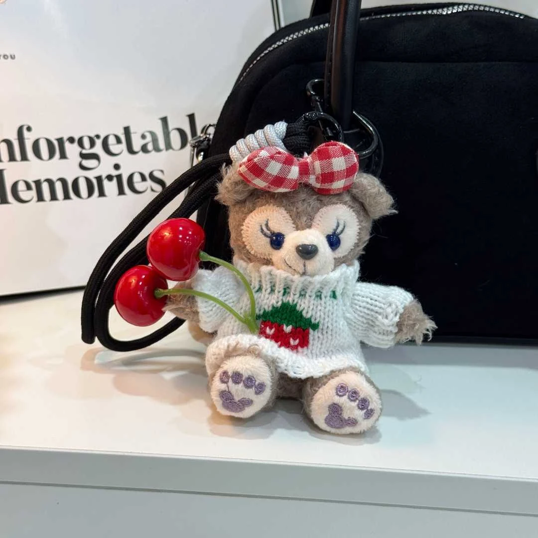 毛绒钥匙扣汽车卡通包包挂饰包包挂件可爱毛绒玩偶公仔钥匙扣挂饰