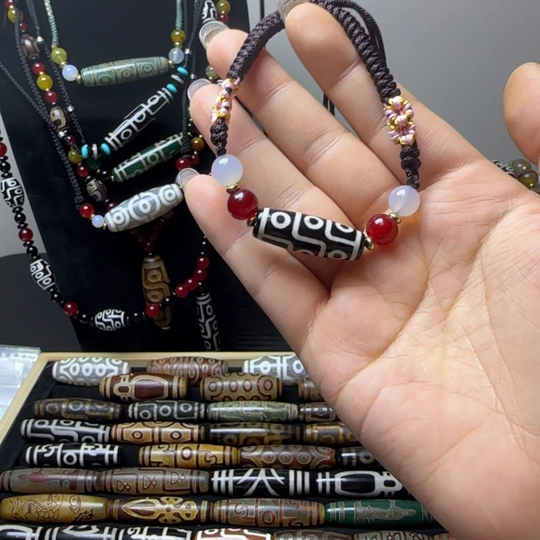 玛瑙/玉髓合金颈饰