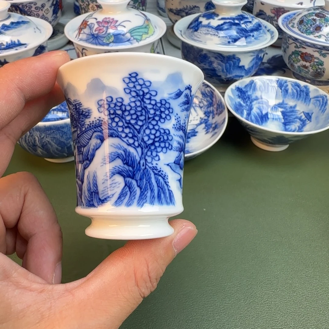 陶纯手工纯手绘茶具244