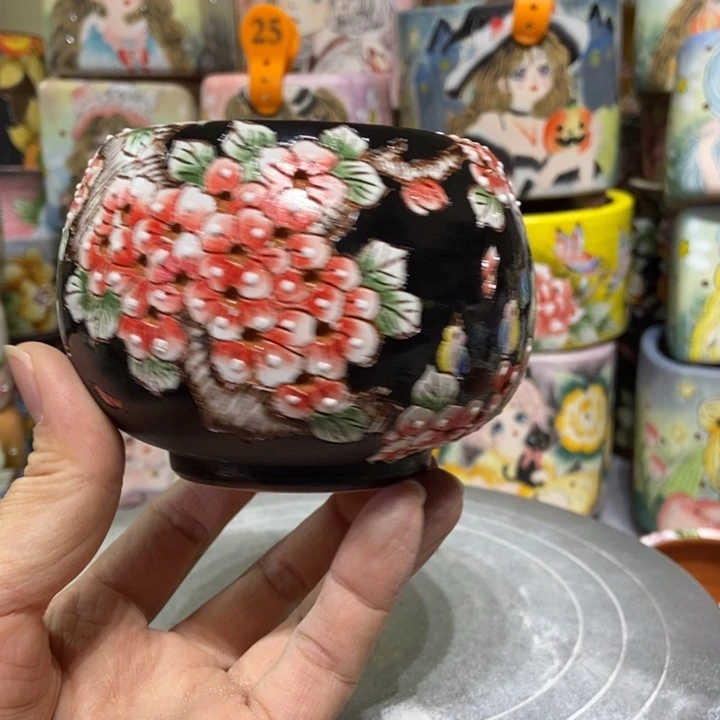 景德镇艺术手绘作品