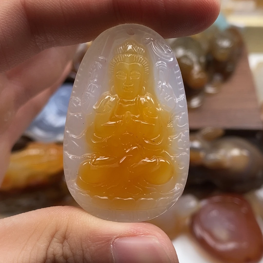 玛瑙/玉髓未镶嵌颈饰